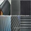 1-50mm Ribbed SBR Rubber Flooring Sheet for Sale